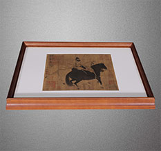 霞山书画装裱配框服务案例